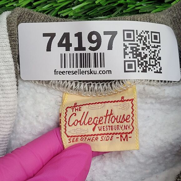 Vintage 1986 Emory-Henry Sweatshirt Womens Medium 18x25 Gray - Picture 5 of 15